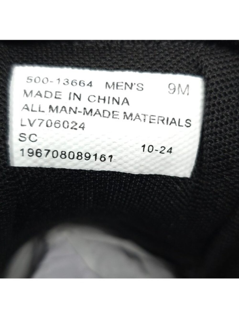 Levis Boots Caleb Sneaker Black Lacxe Up Comfort Flat 9M - Picture 8 of 9